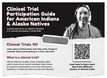 Clinical Trial Participation Guide for American Indians and Alaska Natives: Partner Toolkit