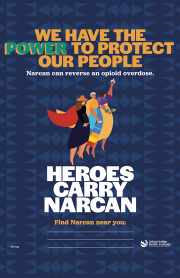 “We Have the Power” Poster (Navy)