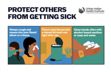 ‘Protect others from getting sick’ Postcard
