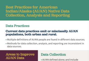 Best Practices for AI/AN Data Collection, Analysis, and Reporting