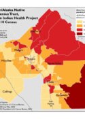 American Indian/Alaska Native Population by Census Tract: Fresno American Indian Health Project Service Area, 2010 Census