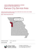 Urban Indian Organization COVID-19 Surveillance Report, Kansas City Service Area