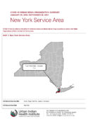 Urban Indian Organization COVID-19 Surveillance Report, New York Service Area