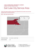 Urban Indian Organization COVID-19 Surveillance Report, Salt Lake City Service Area