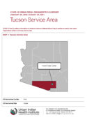 Urban Indian Organization COVID-19 Surveillance Report, Tucson Service Area