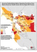 American Indian/Alaska Native Population by Census Tract: Native American Health Center Service Area, 2010 Census