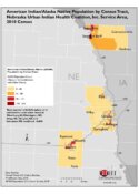 American Indian/Alaska Native Population by Census Tract: Nebraska Urban Indian Health Coalition, Inc. Service Area, 2010 Census